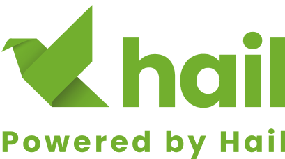 Powered by hail Hail logo